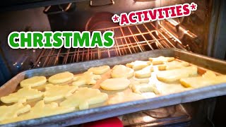 Christmas Activities Cookies Gingerbread Crafts Clay Ornaments  more [upl. by Cozza]