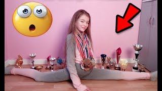 MY CUPS AND MEDALS MES COUPES ET MEDAILLES  GYMNASTICS GYMNASTIQUE [upl. by Sessler]