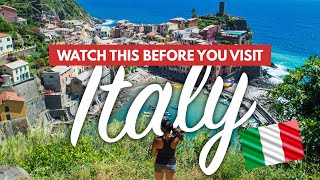 ITALY TRAVEL TIPS FOR FIRST TIMERS  50 MustKnows Before Visiting Italy  What NOT to Do [upl. by Diskin276]