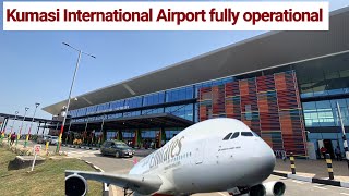 Wow Ghana’s New Kumasi International Airport Now Receives International… 2024 Update [upl. by Ern]