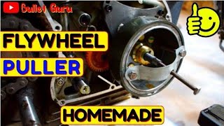 Flywheel  Magnet PULLER  Homemade 🛠 [upl. by Nosille]