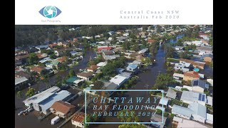 Flooding Central Coast NSW Australia Chittaway Bay Feb 2020 4K [upl. by Lahsram]