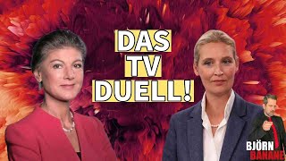 DAS TV DUELL WEIDEL VS WAGENKNECHT [upl. by Nunnery]