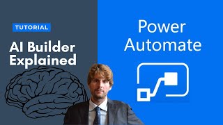 Microsoft Power Automate Tutorial  AI Builder Explained [upl. by Rains]