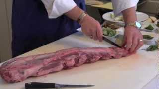 How to clean a whole tenderloin with Chef Dean Corbett [upl. by Aramanta23]