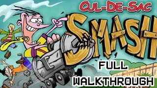 Ed Edd n Eddy CulDeSac Smash  CN Flash Game  Walkthrough [upl. by Boycie]