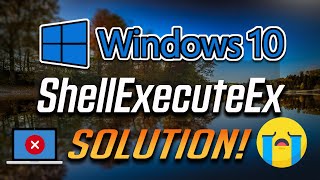 Solucion al Error ShellExecuteEx Fallo en Windows 10 2025 [upl. by Lais]