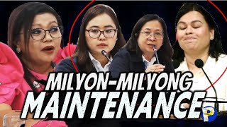 Jinky Luistro binulgar ang milyonmilyong gastos ng OVP sa maintenance pa lang ng safehouses [upl. by Ahsoym]