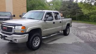 2004 GMC Sierra 2500 HD 4x4 Crew Cab LLY Duramax Diesel For sale Kansas City [upl. by Lienet769]