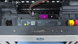 hp Smart Tank 750 710720 Error E1 E2 E3 E4 E5 problem Allin One Color printer paperjam Remove [upl. by Anikat240]