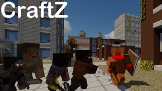 NEW Hardcore Zombie Survival Modpack  CraftZ Minecraft Modpack [upl. by Esidnak839]