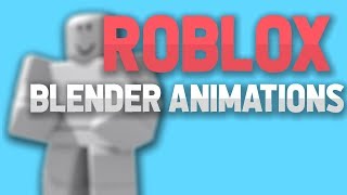 TUTORIAL  Roblox Blender Animations 279 [upl. by Eceeryt139]