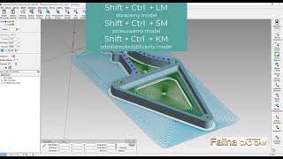 Bezpłatny kurs CAM programowania maszyn CNC off line  Interfejs CAM [upl. by Nidla]