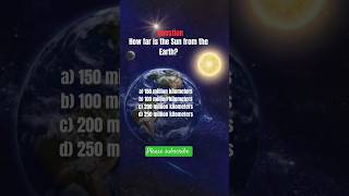 How far is the Sun from the Earth [upl. by Braswell418]