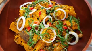 Nkwobi Recipe  How to make Nkwobi with Ugba  spicy cow foot recipe [upl. by Oringa]