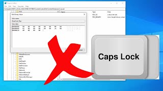 How to Enable or Disable CapsLock in Windows 10 PC or Laptop [upl. by Atinwahs549]