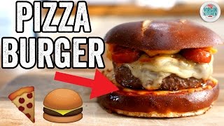 PIZZA BURGER RECIPE [upl. by Orville]