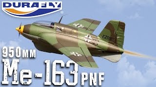 Durafly™ Me163 Komet 950mm High Performance Rocket Fighter PNF  Product Video [upl. by Arron603]