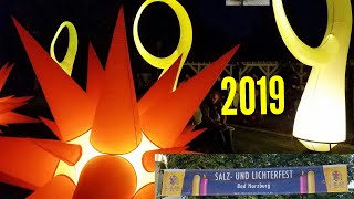 Salz Und Lichterfest Bad Harzburg 2019 Lichterfest Harz Harzburg [upl. by Celtic]