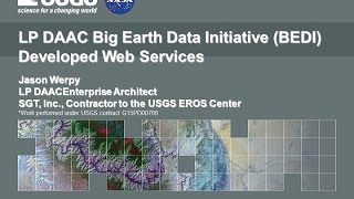 Earthdata Webinar Discover NASA Land Processes Data with Web Services [upl. by Evaleen753]