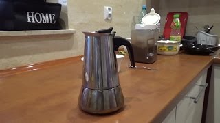 How to use espresso maker  moka pot  presentation [upl. by Ilatfen]