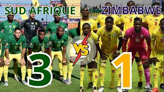 ♦️AFRIQUE DU SUD 3 VS ZIMBABWE 1  ELIMINATOIRE COUPE DU MONDE [upl. by Ollie]