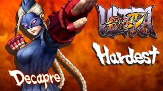 Ultra Street Fighter IV  Decapre Arcade Mode HARDEST [upl. by Asselem150]