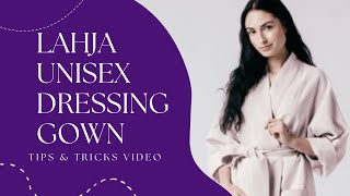 Named Clothing Lahja Dressing Gown Tips amp Tricks Sewing How To Video [upl. by Nollaf]