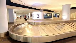 🇺🇸4KSFOSAN FRANCISCO INTERNATIONAL AIRPORT Arrival Walking Tour in Terminal 2 [upl. by Nytsuj]