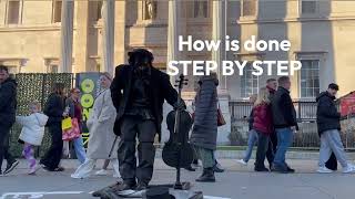 Floating and levitating chair revealed by Silverman Statue How it works Step by Steptrickrevealed [upl. by Melania]