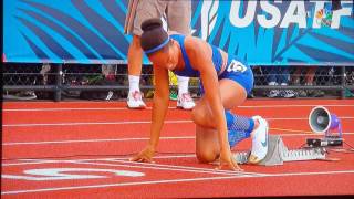 Olympic Trials 200m FinalsAllyson Felix [upl. by Derman769]