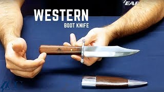 Western Boot Knife by Windlass Steelcrafts [upl. by Narbig]