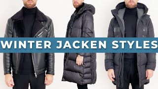 TOP WINTERJACKEN FÜR HERREN ● SO findest du die RICHTIGE WINTERJACKE [upl. by Hgielram307]