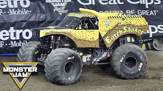 EarthShaker Freestyle  Providence  Monster Jam 2019  Monster Jam [upl. by Edwine]