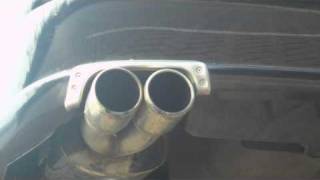 MG ZT CDTi  Longlife custom stainless exhaust [upl. by Menard]