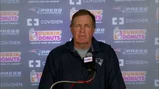 Bill Belichick addresses the Aaron Hernandez situation Wednesday July 24 2013 [upl. by Delmer79]