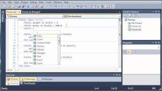 Visual Basic Tutorial  91  Introduction To Classes [upl. by Ettenwad390]