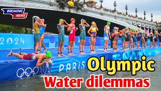 Water dilemmas in Olympic triathlon are nothing new from stray boats to shark watches to bacteria [upl. by Emily622]