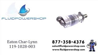 CHARLYNN ®  EATON ® 1191028003 NEW HYDRAULIC MOTOR [upl. by Sibylla408]