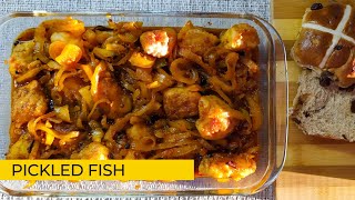 PICKLED FISH How To Make Pickled Fish Cape Malay Style  Easy Homemade Pickled Fish Recipe [upl. by Xymenes]