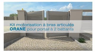 PORTAIL Motorisation de portail orane Avidsen  Installation [upl. by Gintz]