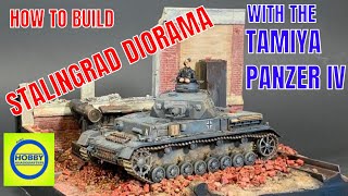 Panzer IV Stalingrad Diorama 135 Tamiya Panzer IV ausf F [upl. by Nivad]