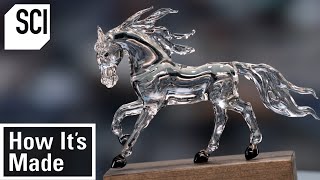 How to Make Glass Sculptures  How Its Made [upl. by Suoicul914]