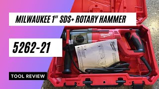 Milwaukee 1 inch SDS Rotary Hammer Review 526221 powertools [upl. by Roban]