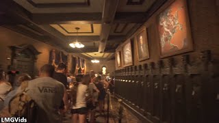 4K Haunted Mansion ride Disneyland 2018 Low Light Complete ridethrough POV [upl. by Tiga]