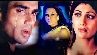 Tum Dil Ki Dhadkan Mein  4K Video  Sunil Shetty Shilpa Shetty amp Mahima  90s Bollywood Sad Songs [upl. by France524]