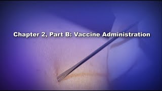 Chapter 2 Part B Vaccine Administration [upl. by Gerrald]