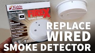 How to Replace Hardwired Smoke Detector – Safely Update Your Smoke Detectors with Kidde FireX [upl. by Ecirtael718]