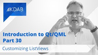 Introduction to Qt  QML Part 30  Customizing ListView [upl. by Barby42]