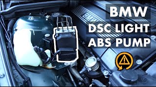 BMW DSC Light ABS Precharge Pump Code 88 [upl. by Ruyle]